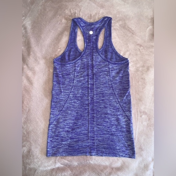 Lululemon Run Swiftly Tech‎ Racerback Tank Top Berry Purple Size 4 US  W1F10S - Picture 6 of 11